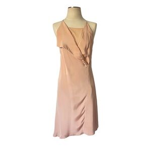 Phillip Lim peach mid length dress with strappy back